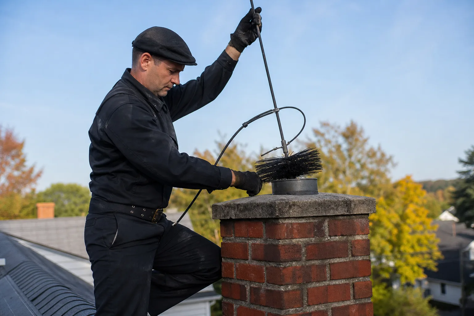 Chimney cleaning and sweep service