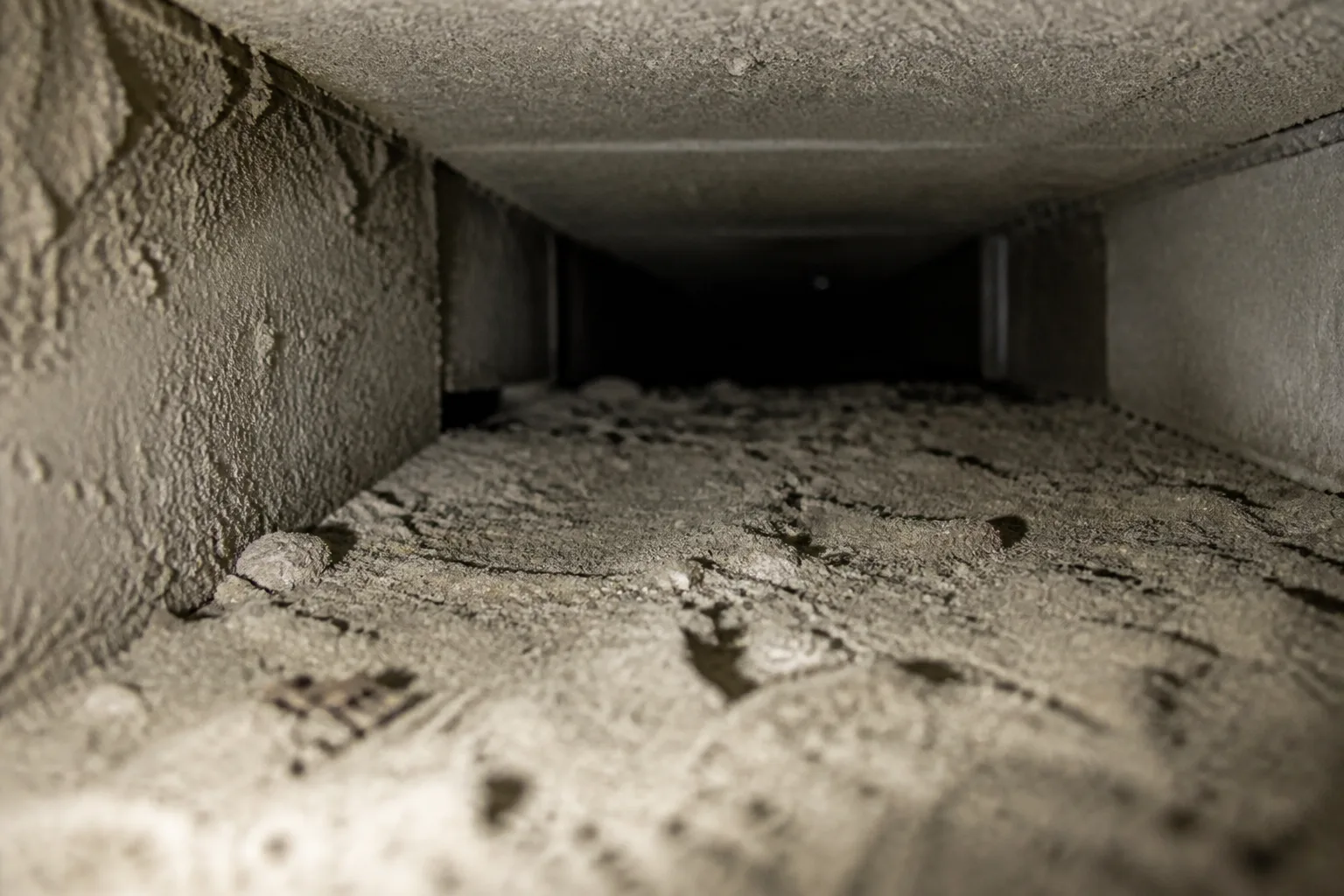 Air duct cleaning before and after